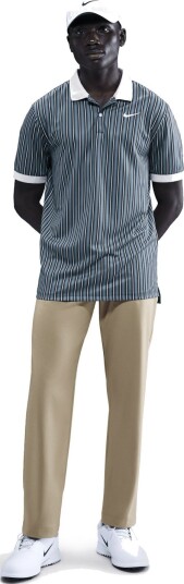 Nike Velocity M Dri Fit Golf Pants Golfbukser herre Limestone Black Limestone 34   30