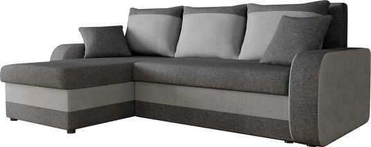 Alvared 3 seters Hjørnesovesofa Universal   Grå
