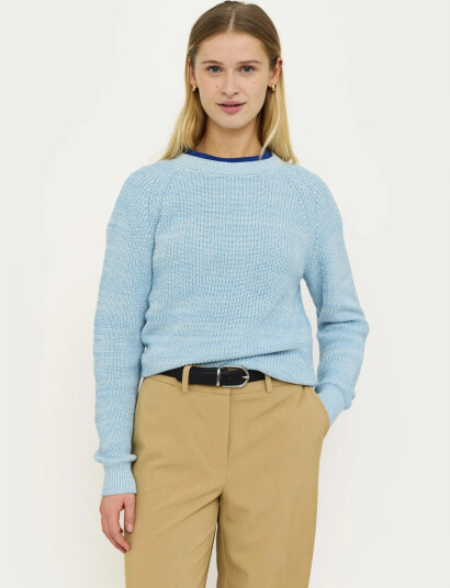 Soft Rebels Srrosetta Knit   Blue   XXL