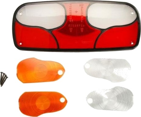 Lykteglass, baklys Aspock 18-8520-002