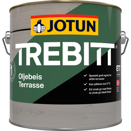 Jotun Oljebeis Trebitt Terrasse Klar Base 2.7l