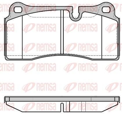 Bremseklosser REMSA 0983.40
