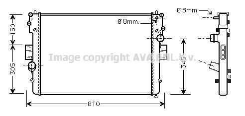 Radiator AVA Clever Choice IVA2057 Radiator AVA Clever Choice IVA2057