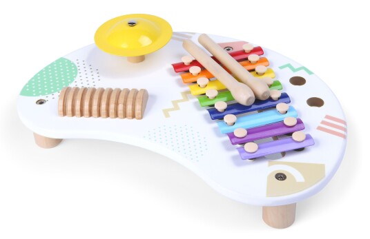 Musikkbord med instrumenter musikalsk bord xylofon ECOTOYS