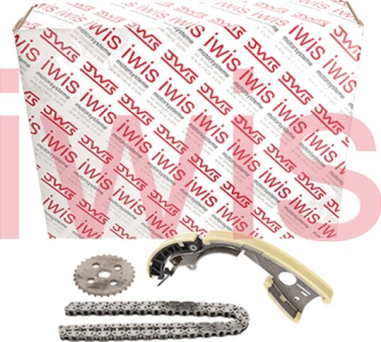Kjedesett, oljepumpemotor iwis Motorsysteme 71654Set