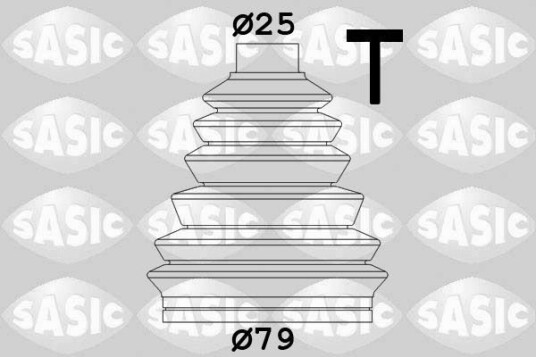 Sasic Mansjettsett drivaksel SASIC 1904049