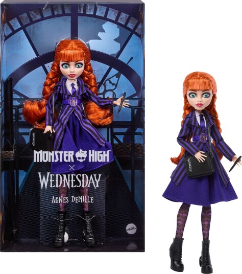 Monster High Skullector Wednesday Motedukke Agnes
