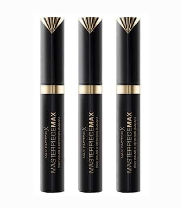3-pack Max Factor Masterpiece Max Mascara Black 7,2ml 3-pack Max Factor Masterpiece Max Mascara Black 7,2ml