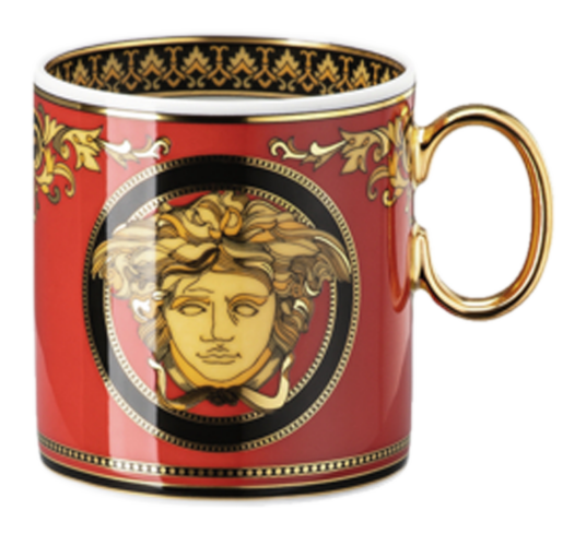 Versace Medusa krus rød