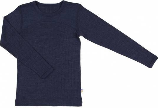 Joha Trøye Langermet Ull/Silke Navy