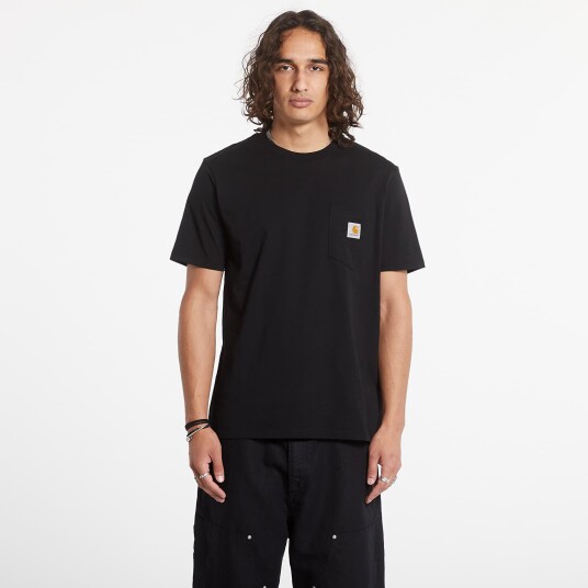 Carhartt T-skjorte - S/S Pocket Svart Female M
