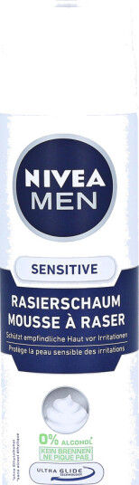 Nivea Barberskum Sensitive 200 ml.