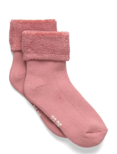 Minymo Cozy Velour Socks Pink 35\38