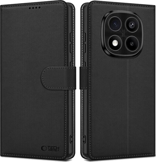 Xiaomi Redmi Note 14 Pro 5G/14 Pro+ 5G/Poco X7 Tech Protect Lommeboketui med magnet og stativ   Svart