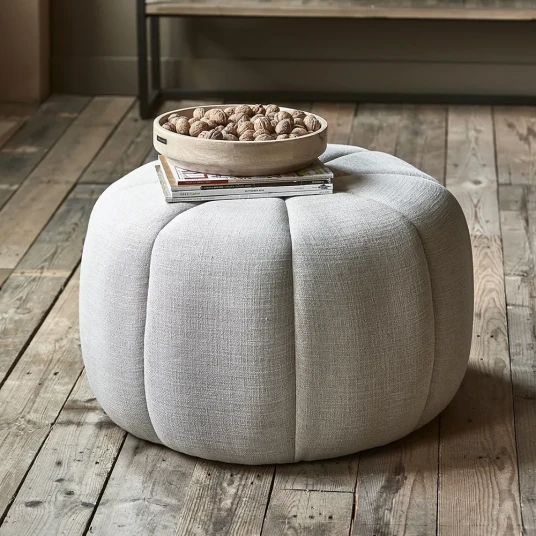 Riviera Maison Falcone Pouf fabulous flax Riviera Maison Falcone Pouf fabulous flax