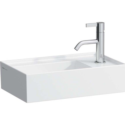 Kartell Laufen servant, 46x28 cm, høyre, hvit Kartell Laufen servant, 46x28 cm, høyre, hvit