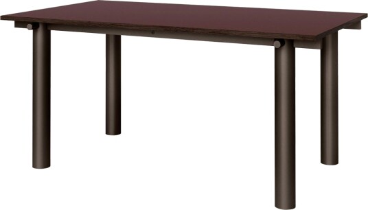 Atura Spisebord 90x160 cm Dark Chocolate / Vinrød Atura Spisebord 90x160 cm Dark Chocolate / Vinrød