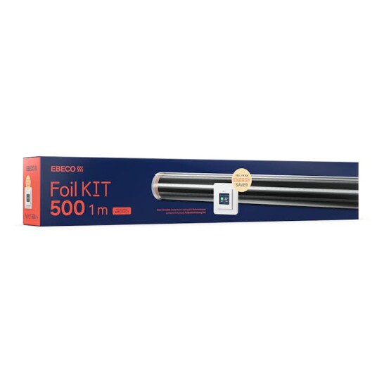 Ebeco Kompletteringssett Gulvvarmefolie Foil Kit 500 10m2 For Tre Og Laminatgulv 1m Ebeco Kompletteringssett Gulvvarmefolie Foil Kit 500 10m2 For Tre Og Laminatgulv 1m