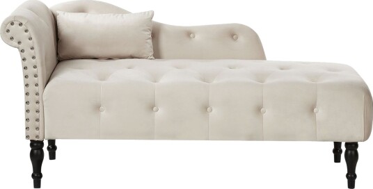 Frostorp Sjeselong 152 cm Beige/Svart Frostorp Sjeselong 152 cm Beige/Svart