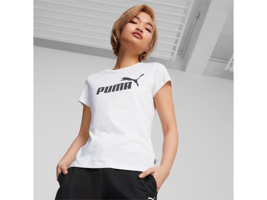 Puma 586774_02_S, Voksen, Hunkjønn, S, Sml, White, Vanlig Passform Puma 586774_02_S, Voksen, Hunkjønn, S, Sml, White, Vanlig Passform