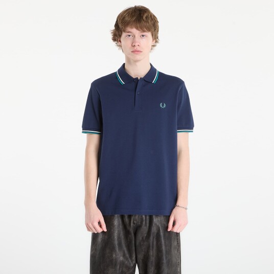 Fred Perry Twin Tipped Fp Shirt Navy S