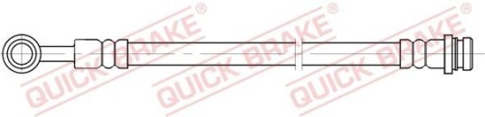 Bremseslange QUICK BRAKE 50.097