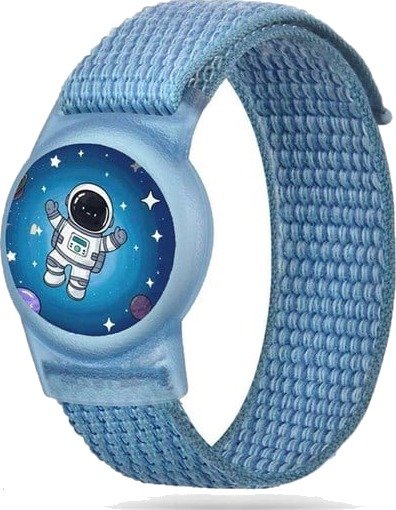 Tech-Protect Nylon Strap for Apple AirTag 1/2 - Blue