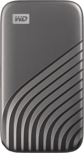 WD My Passport 4TB Ekstern SSD med USB 3.2 Gen 2 og Kryptering - Grå