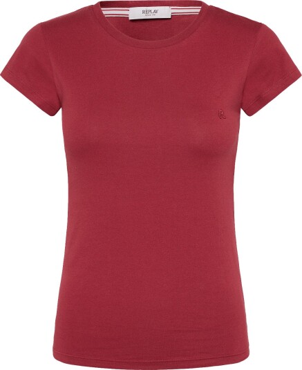 Replay Skinny Jersey T Shirt Red XS Replay Skinny Jersey T Shirt Red XS