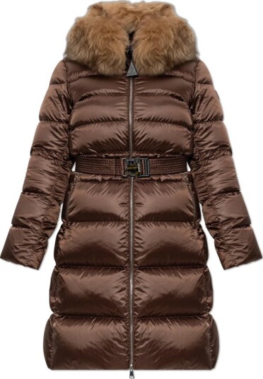 Moncler Dame Frakker Brun XL, Moncler Dame Frakker Brun XL,