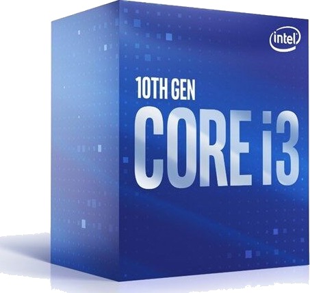 Intel Core i3-10100 Comet Lake Prosessor/CPU - 4 kjerner - 3.6 GHz - Intel LGA1200 - Intel Boxed Intel Core i3-10100 Comet Lake Prosessor/CPU - 4 kjerner - 3.6 GHz - Intel LGA1200 - Intel Boxed