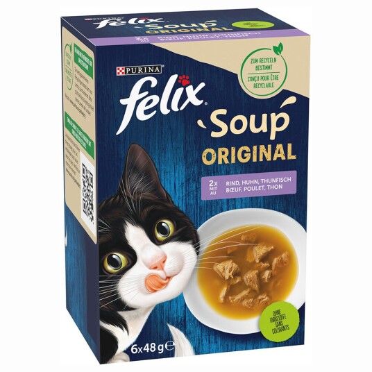 Felix Latz Soup 6 X 48 G Blandet Mangfold
