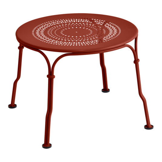 Fermob 1900 Low Table Red Ochre 20