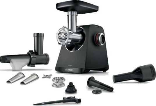 Bosch Serie 4 MFWS435B Kjøttkvern - 1900W, 2 hastigheter - Svart
