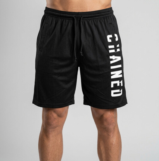 Chained Nutrition Gear Chained Mesh Shorts Svart Hvit Svart/Vit XX large
