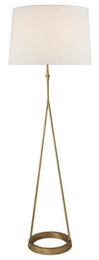 Dauphine golvlampa Gilded Iron