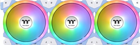 Thermaltake SWAFAN EX12 ARGB PC-vifte 120mm 3-pakning Hvit