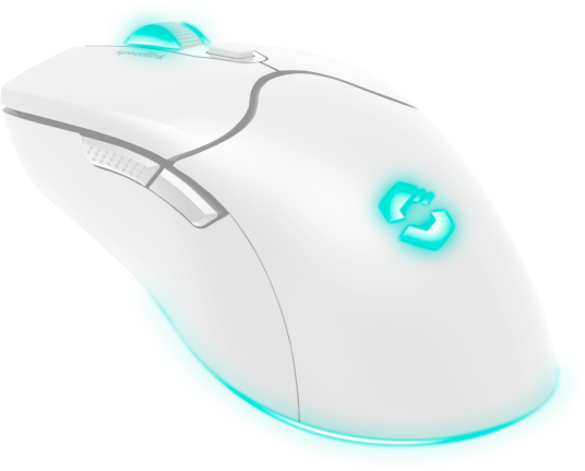 Speedlink VELOX RGB Trådløs Gamingmus 4800 DPI Hvit Speedlink VELOX RGB Trådløs Gamingmus 4800 DPI Hvit