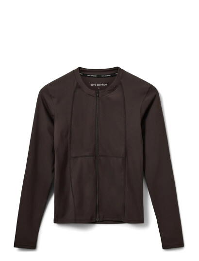 Sofie Schnoor Jayaspo Zip Blouse   Brown   M
