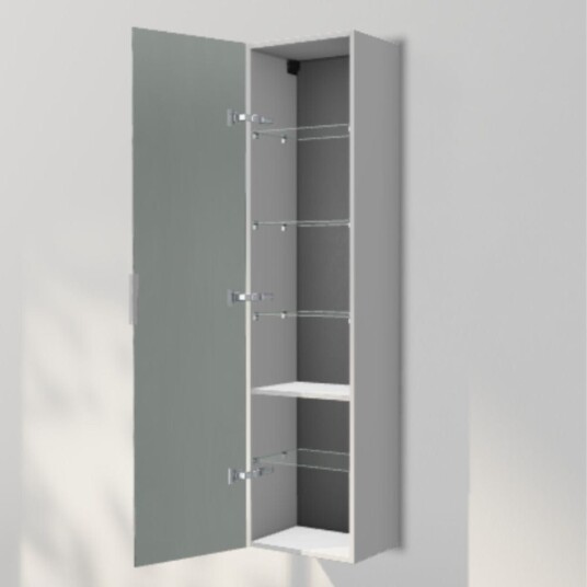 INR Iconic Nordic Rooms Twin 40/30 Høyskap Pure White / 40cm Venstre Hengslet