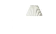 nielsen_light PLISSESKÆRM CAROLIN SIDE 15 CM HVID