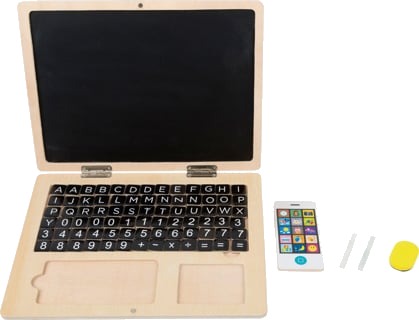 Small Foot Wooden Laptop with Magnetic Board Small Foot Wooden Laptop with Magnetic Board