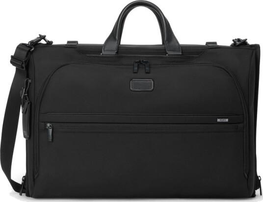 TUMI Alpha Garment Tri Fold Carry On Black