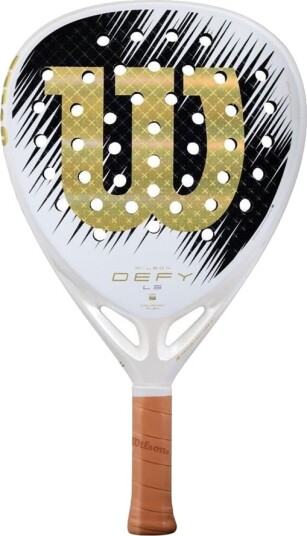 Wilson Defy LS V1 SE Whgo FRM, Padelracket Wilson Defy LS V1 SE Whgo FRM, Padelracket