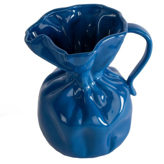 Byon Crumple vase Blå