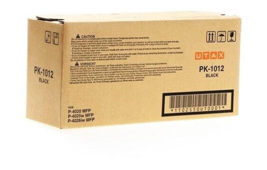 Utax PK-1012 - Laser toner Svart Utax PK-1012 - Laser toner Svart