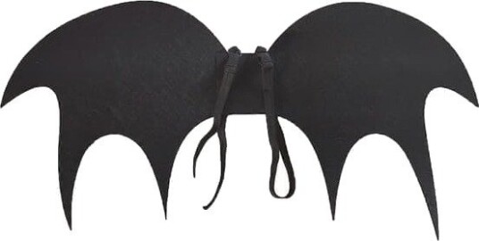 Halloween Flaggermusvinger med Elastiske Stropper til Barn One Size FMY