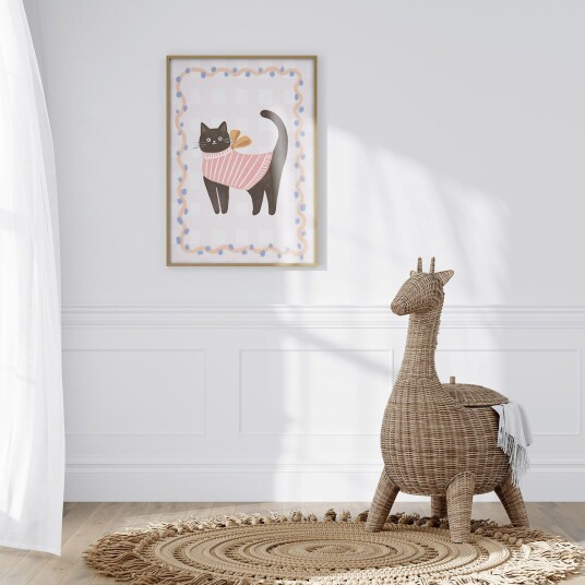Plakat Katt i Genser Plakat Katt i Genser
