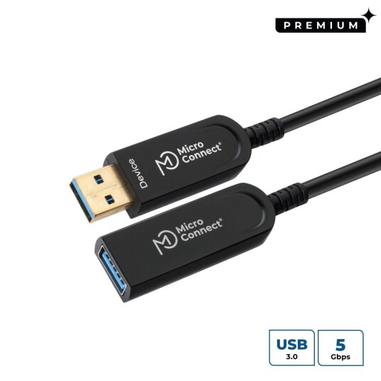 MicroConnect Premium Optisk USB kabel 100 m MicroConnect Premium Optisk USB kabel 100 m