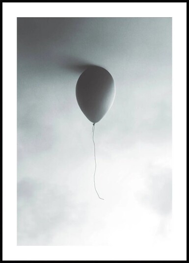 Balloon in Sky Ceiling Plakat Plakat / 40x50cm